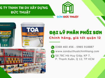 Đại lý phân phối sơn chính hãng giá tốt Q12 - sonducthuatchinhhang.com