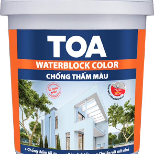 Sơn chống thấm màu TOA Waterblock Color